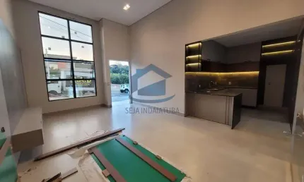 Casa em condomínio fechado com 3 quartos à venda na Márcio José Battistuci, 28, Loteamento Park Gran Reserve, Indaiatuba, 134 m2 por R$ 1.300.000