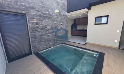 Casa em condomínio fechado com 3 quartos à venda na rua christiano seleguin, jardim mantova, indaiatuba, 143 m2 por r$ 1.260.000