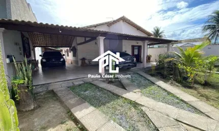 Casa na Praia do Gavião, Araruama-RJ: 3 quartos, 1 suíte, área gourmet, piscina e energia solar!