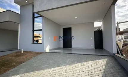 Casa térrea com 3 suítes e piscina à venda no residencial lírios em paulínia!
