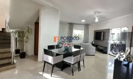 Sobrado a venda com piscina em condominio 3 dormitórios/2 suítes em Paulínia