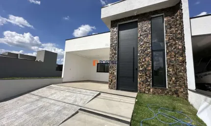 Casa com 3 suítes e piscina no Terras da Estância Paulínia.