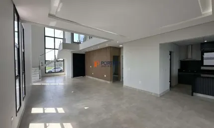 Sobrado novo com 4 dormitórios no Santorini Paulínia!
