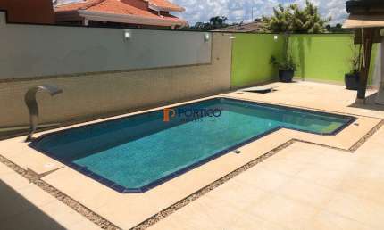 LOCAÇÃO em condomínio com 4 suítes e piscina, em Paulínia