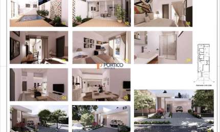 Casa térrea com 3 suítes à venda no Residencial Lírios em Paulínia!