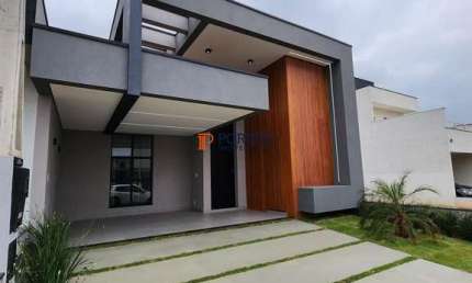 Casa térrea e nova à venda no condomínio Terras da Estância em Paulínia!