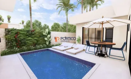 Casa à venda 3 suítes e piscina  no santorini paulínia!