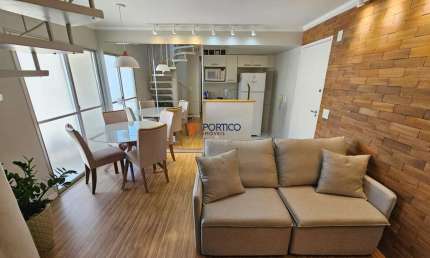Apartamento cobertura 2 dormitórios no bairro Vila Nova Campinas/SP