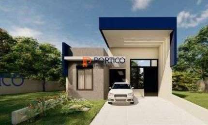 Casa com 3 dormitórios, suíte e piscina no Terras da Estância