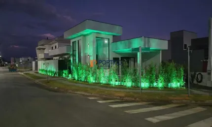 Casa térrea de esquina com 3 suítes e piscina no lírios – paulínia!