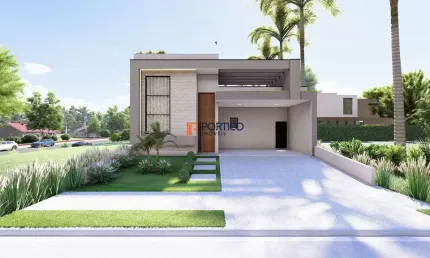 Casa em condomínio fechado com 3 quartos à venda na avenida presidente juscelino kubitschek de oliveira, 3851, parque brasil 500, paulínia, 193 m2 por r$ 1.790.000