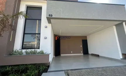 Casa térrea nova à venda em condomínio fechado – paulínia/sp!
