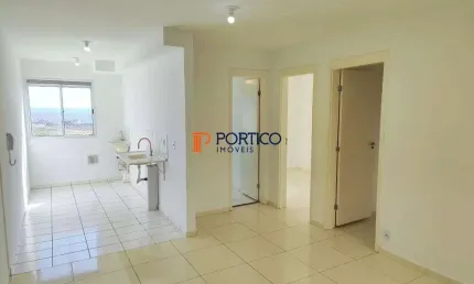 Apartamento para locação com 2 quartos no bairro bom retiro em paulínia/sp.
