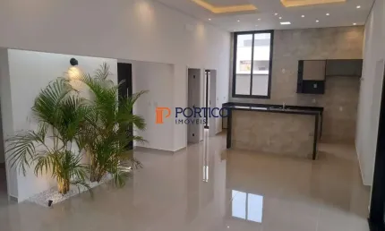 Casa térrea 3 suítes no condomínio royal garden em paulínia/sp