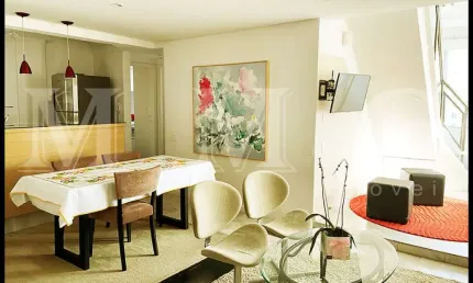 Excelente cobertura Duplex, com vaga no coração de Moema