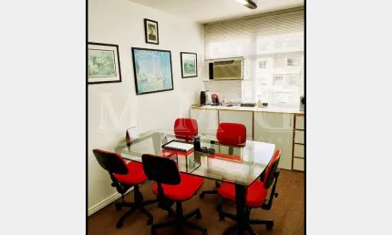 Conjunto comercial, avenida  brigadeiro luiz antônio 43m² 2 salas, recepção1gar.