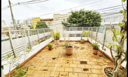 Jardim da gloria / vila mariana. sobrado com 3 quartos sendo uma suíte 2 garagens