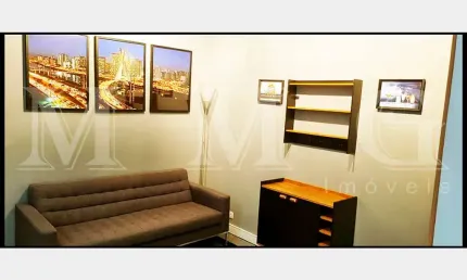 Apartamento para locação mobiliado: vila mariana: 1 dormitório 1 gar.  400m da estação ana rosa (lin