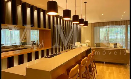 Apartamento com 2 quartos sendo 1 suíte, 2 garagens e deposito, semi- mobiliado. à venda na rua rio