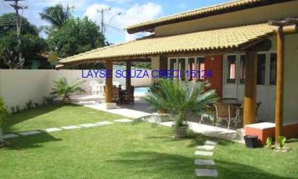 Casa com 4 quartos à venda na Avenida Praia de Itapoan, 367, Vilas do Atlantico, Lauro de Freitas