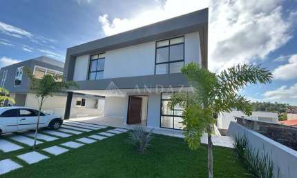 Casa em condomínio fechado com 5 quartos à venda na General Luiz de França Albuquerque, 5715, Garça Torta, Maceió, 443 m2 por R$ 3.000.000