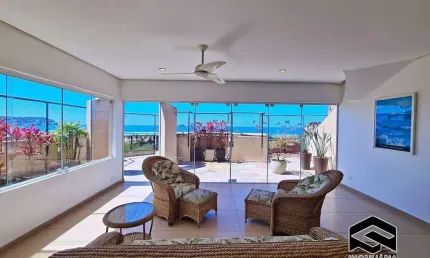 AMPLA COBERTURA COM LAZER, VISTA PANORÂMICA PARA O MAR!