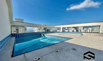 COBERTURA PENTHOUSE VISTA AO MAR, PRÉDIO C/ LAZER E 02 VAGAS!