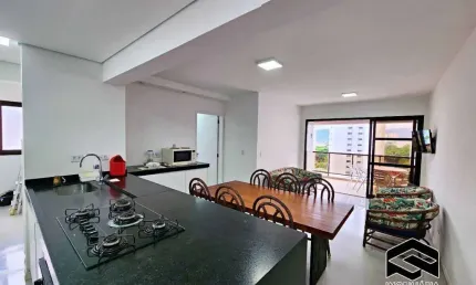 Apartamento com 3 quartos para alugar na Caminho das Tartarugas, Enseada, Guarujá