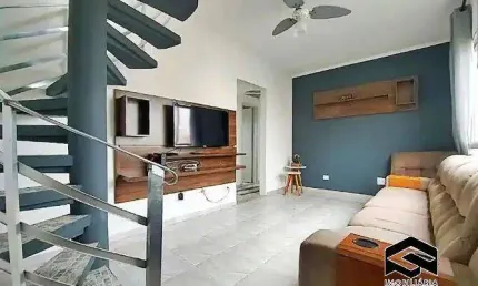 Cobertura com 3 quartos à venda na Rua Áureo Guenaga de Castro, Enseada, Guarujá