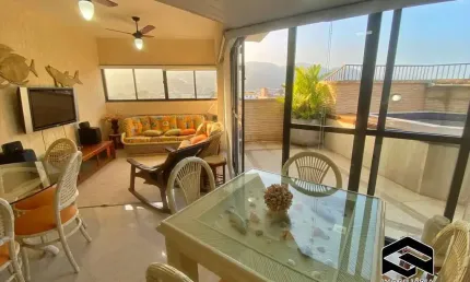 Cobertura triplex 03 dormitórios com amplo terraço gourmet!
