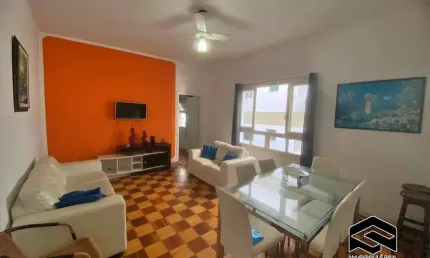 Apartamento com 2 quartos para alugar na Avenida da Saudade, Enseada, Guarujá