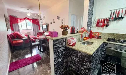 Apartamento com 1 quarto à venda na Avenida Santa Maria, Enseada, Guarujá