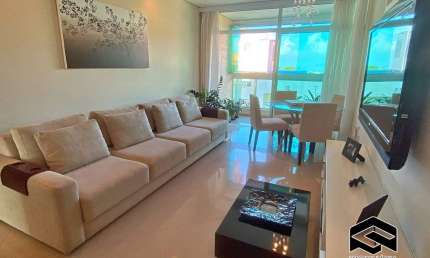 LINDO APARTAMENTO, 03 SUÍTES, VISTA AO MAR E LAZER COMPLETO!