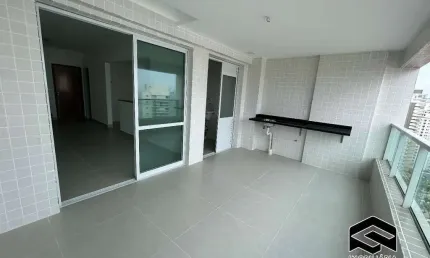 Oportunidade guarujá beach! andar alto, 03 dormitórios!