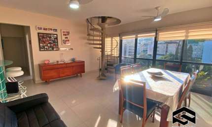 AMPLA COBERTURA DUPLEX, 04 DORM´S, TERRAÇO COM PISCINA E CHURRASQUEIRA!