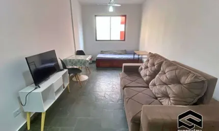 Apartamento com 1 quarto para alugar na Rua Campos Sales, Enseada, Guarujá