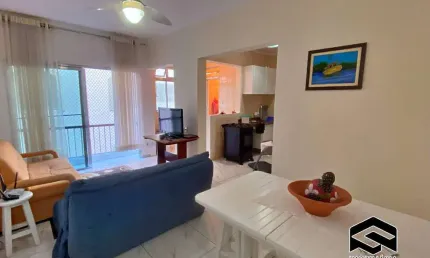 Apartamento com 1 quarto à venda na Rua Bandeirantes, Loteamento João Batista Julião, Guarujá