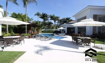 Casa em condomínio fechado com 7 quartos à venda na Rua Benedito Lauro de Camargo, Balneário Praia do Pernambuco, Guarujá