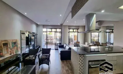 Apartamento com 3 quartos para alugar na Avenida Miguel Estefno, Enseada, Guarujá