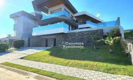 Casa à venda, 550 m² por r$ 7.750.000,00 - condomínio reserva do paratehy - são josé dos campos/sp