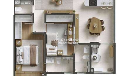 Apartamento com 2 dormitórios à venda, 71 m² por R$ 750.000,00 - Vila Adyana - São José dos Campos/SP