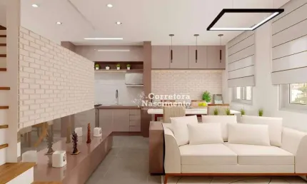 Casa com 3 dormitórios à venda por R$ 360.205,00 - Eugênio de Melo - São José dos Campos/SP