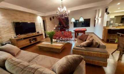 Casa com 6 dormitórios à venda, 261 m² por R$ 6.000.000,00 - Chácaras Condomínio Recanto Pássaros II - Jacareí/SP