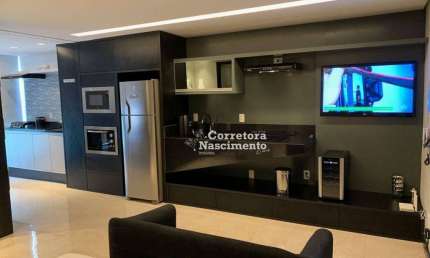Apartamento com 1 dormitório para alugar, 40 m² por R$ 4.458,22/mês - Jardim Aquarius - São José dos Campos/SP
