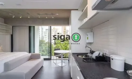 STUDIO de 28m², com 1 quarto, 1 banheiro e sem vaga na Vila Madalena