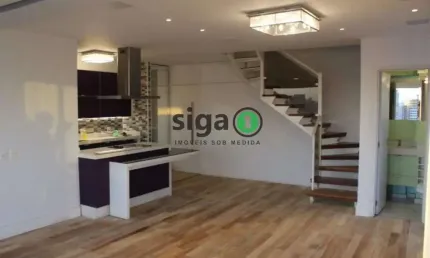 Cobertura à venda 2 quartos, 2 vagas, 114m², chácara inglesa - sp