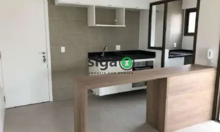 Apartamento para venda e locação, 1 quarto, 1 vaga, 45m², chácara klabin-sp