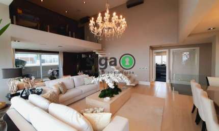 Cobertura duplex no Panamby, com piscina, sauna e área gourmet