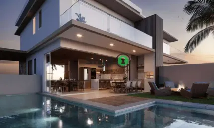 Casa em Condomínio 4 Suites-4 vagas em Riviera de São Lourenço