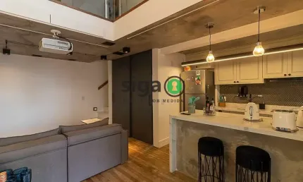 Apartamento Duplex a venda na Vila Nova Conceição com 76m2